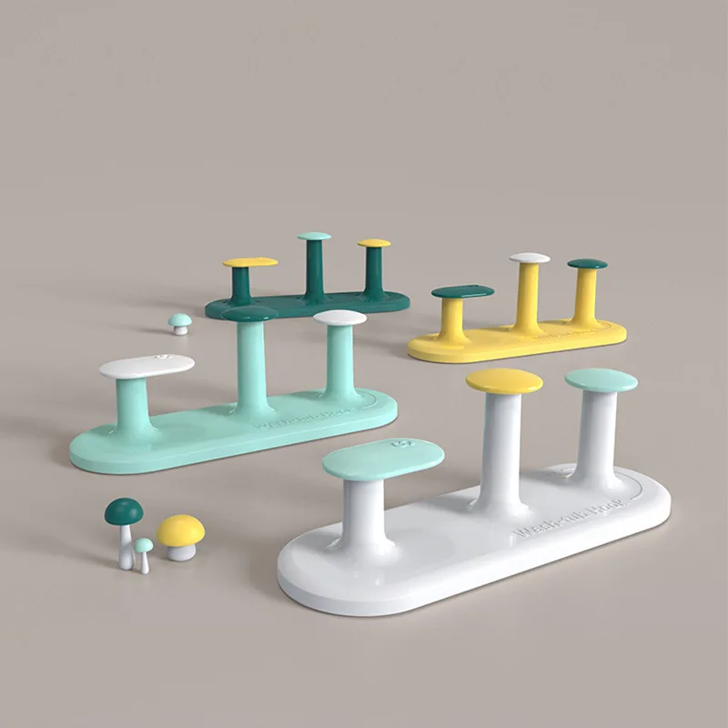 

New Punch-free Washbasin Rack Bathroom Wall-mounted Washbasin Hook Bathroom Storage Towel Rack Coat Hook Wall Hook