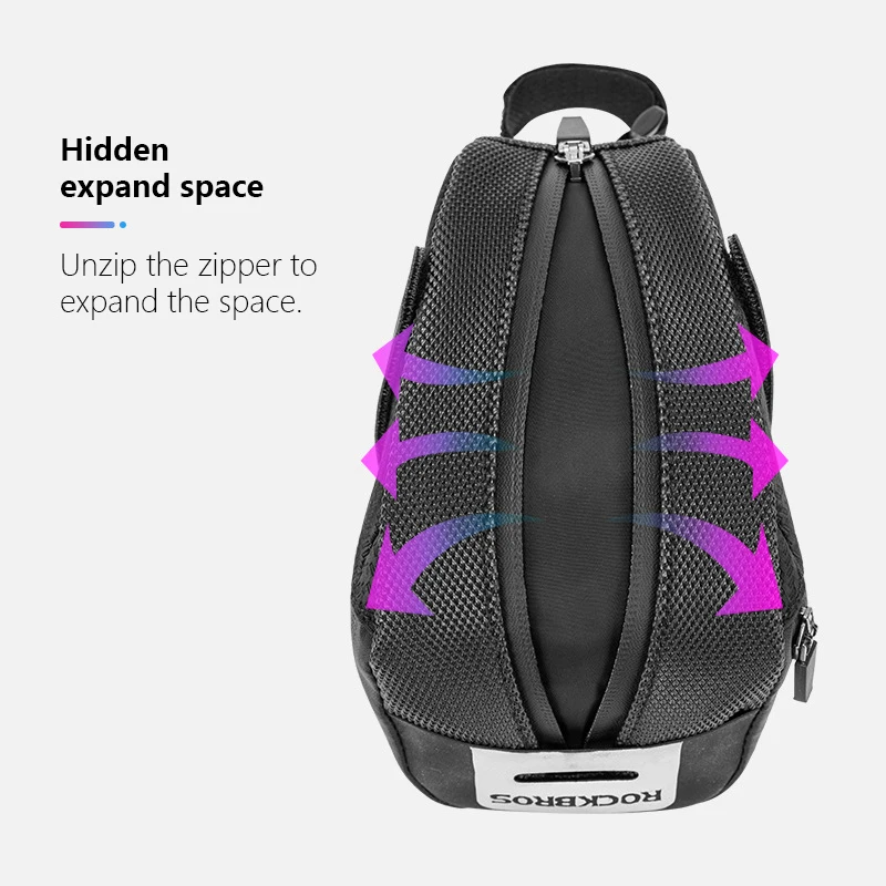 Запасная сумка для велосипеда седельная горных и дорожных велосипедов объем 1 л