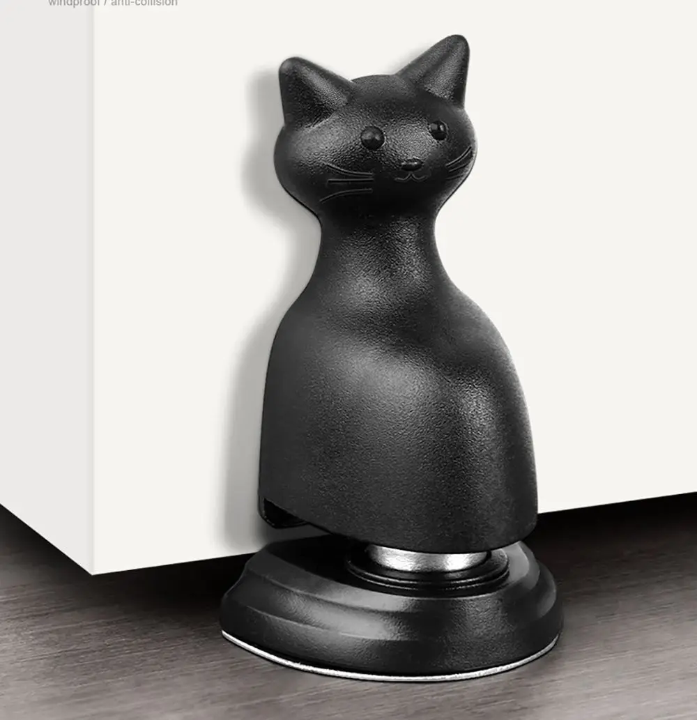 

Durable Hardware Rubber Safe Punch-free ABS Door Stoppers Door Wedge
