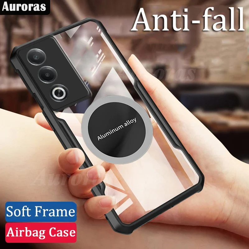 Auroras для OPPO A80 5G автомобильная магнитная подушка теплоотдачи Противоударная