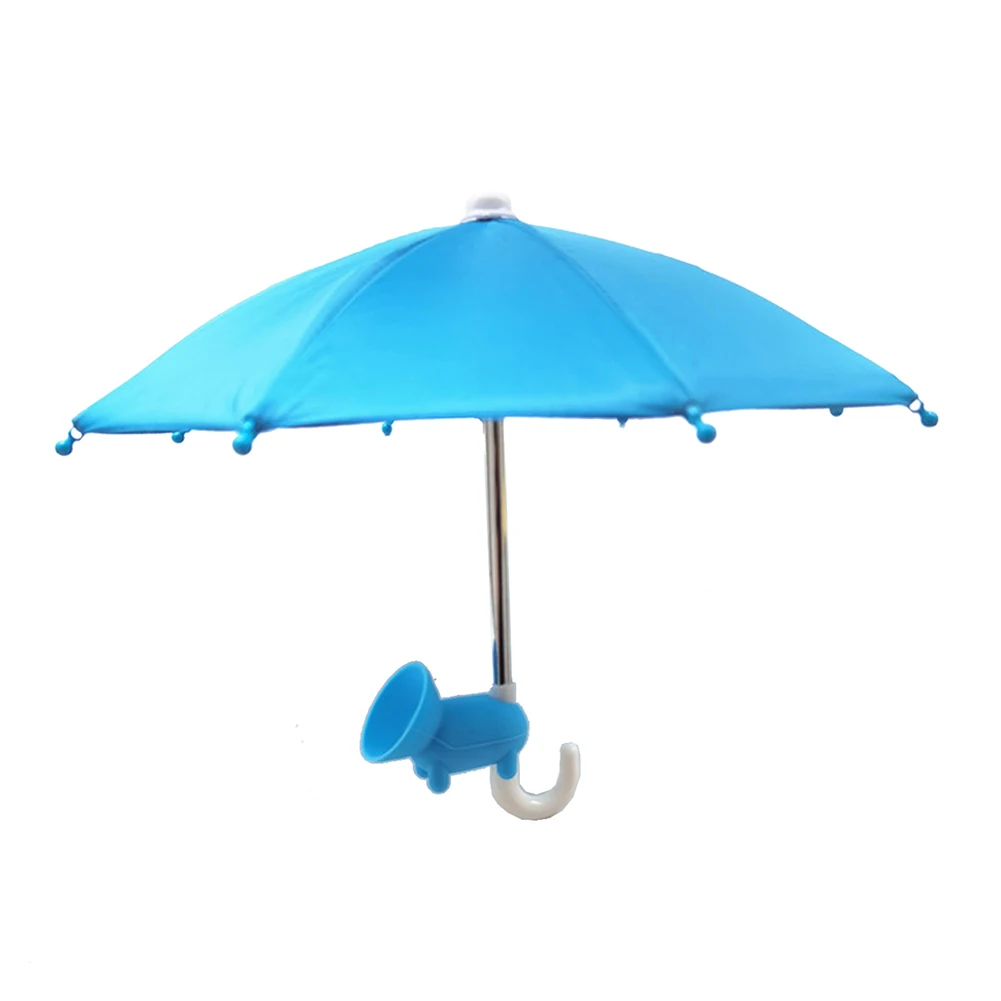 

Stylish Sun Umbrella Phone Holder 1Pcs Accessories Impact Cloth Mobile Phone Holder Suction Cup Holder Sun Shade