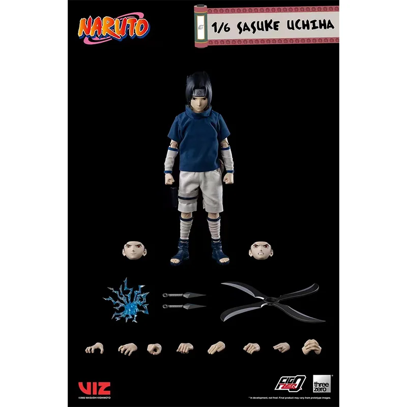 

100% Original Threezero Naruto Sasuke Uchiha 1/6 In Stock Anime Action Collection Figures Model Toys