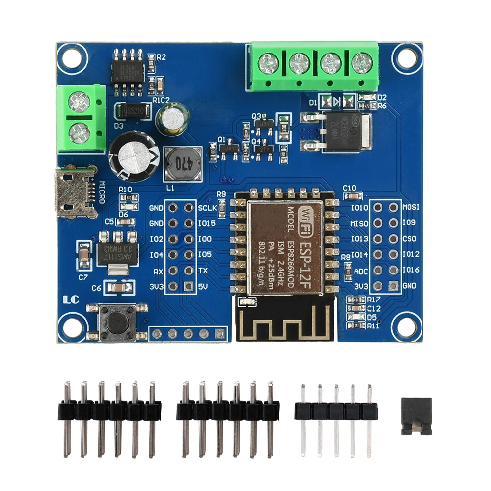 

5-80 В постоянного тока ESP8266 WIFI однореленый модуль управления MOS-переключателем ESP-12F макетная плата интерфейс Micro USB