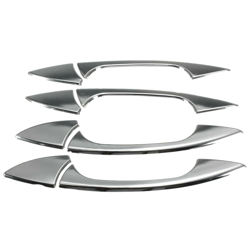 

8X Chrome Door Handle Cover Trim For Mercedes-Benz E Glk Ml Cla W204 W212 Cla250