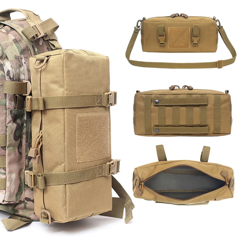 

Tactical MOLLE Accessory Bags Attached To Backpack Outdoor Hunting Shooting Climbing Multi-function Storage Bag Molle Pack
