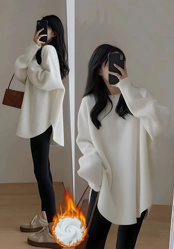 с брюками в виде акулы топ на весну и осень-зиму белая нижняя рубашка женская