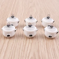 10pcs 21x21mm 3d cute kitchen cooking charms pendants for diy handmade earrings necklaces bracelets crafts jewelry making
