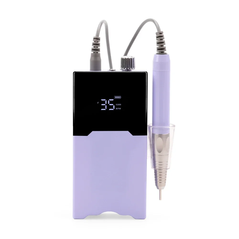 Custom Colors Nail Drill Machine E-File Polish Equipment Charging Base Nails Salon Art Tools