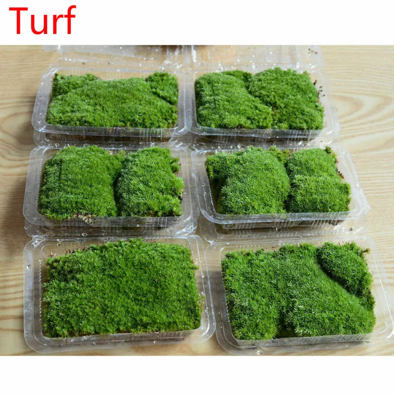 

10x8.5cm artificial lawn turf simulation plant beautification green plastic lawn store image background grass wall decoration