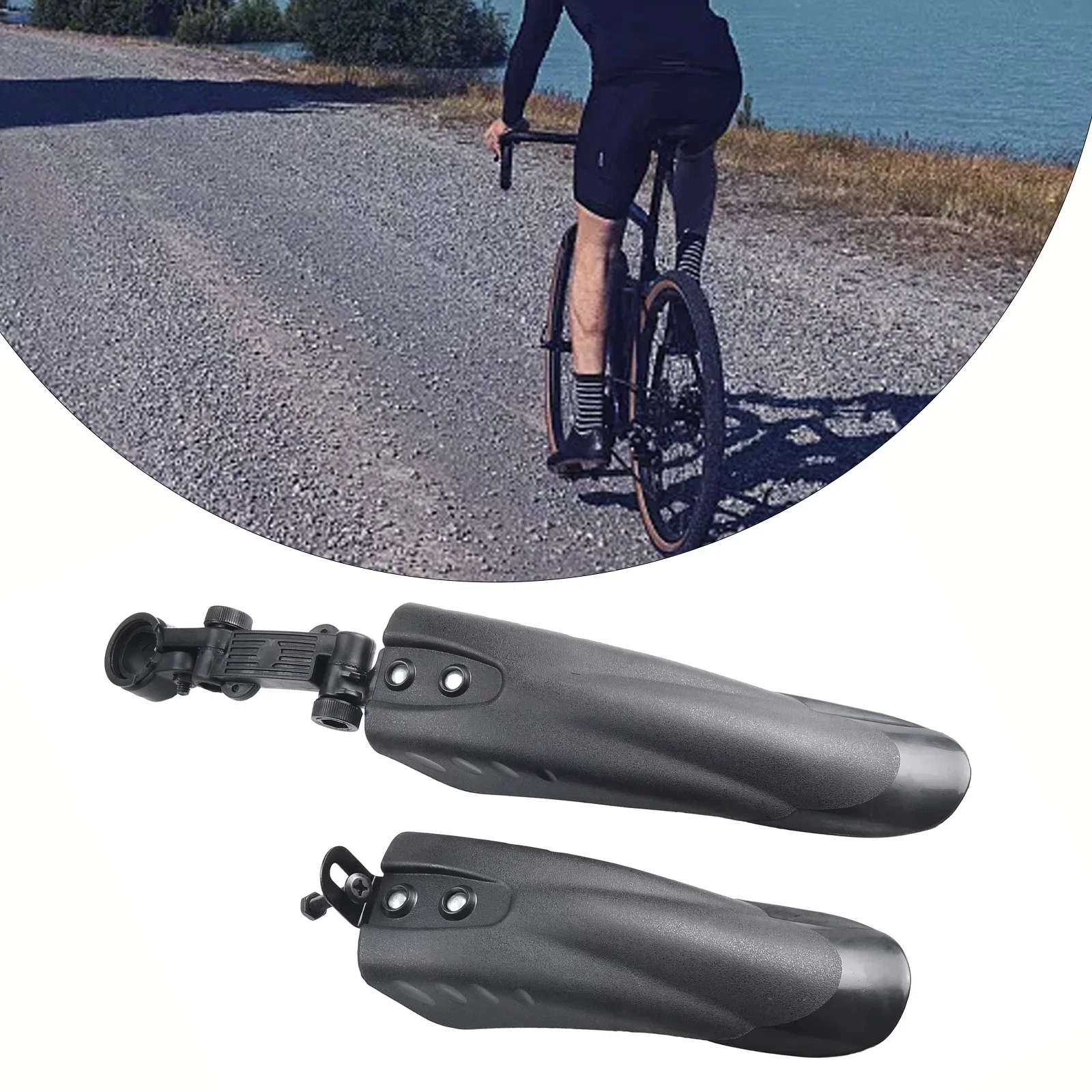 Комплект из 2 брызговиков для детского велосипеда с термостойким пластиковым