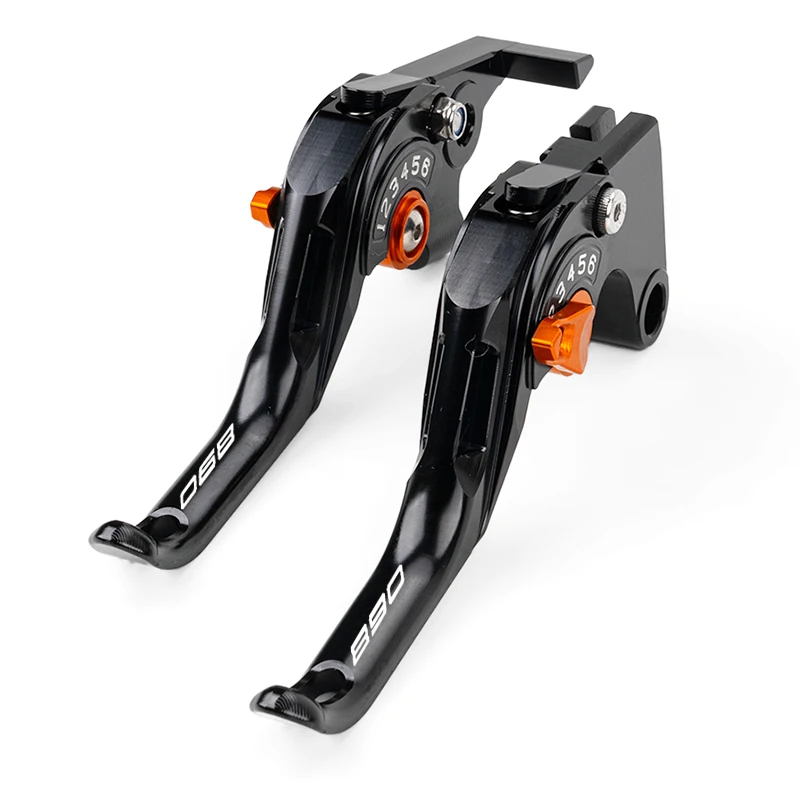 

Для мотоциклов KTM 890 Adventure, 790 Adventure, 890, 790 ADV Adventure 2019-2024, 2025, 790adv: тормозные и сцепные рычаги с ЧПУ