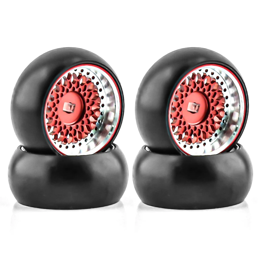 Шины из жесткого пластика для дрифта металлический обод колеса Wltoys 284131 K969 K989 Kyosho