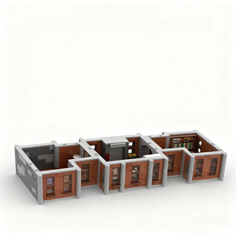 741 деталь MOC X Mansion Xtra: Набор для сборки интерьера особняка в стиле Marvel Super Heroes, конструктор, подарок на фестиваль, игрушки (art.: 3920db6e5f8fa) - 3920db6e5f8fa