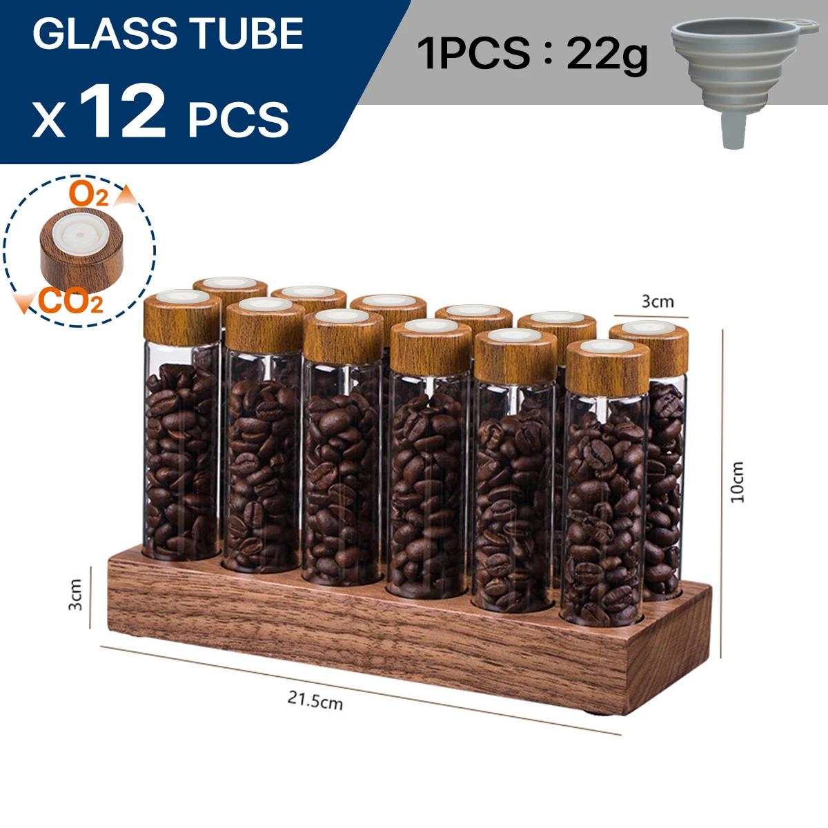 

EDLEXKAFFEE Контейнер для кофе SUNWAY-997 стеклянный