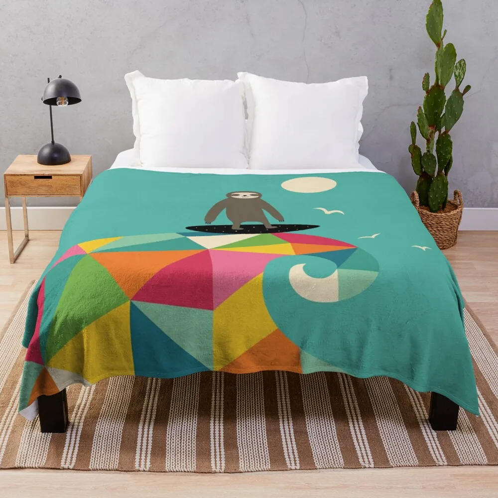 

Синее покрывало Missoni Surfs для дивана