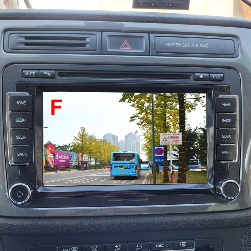 Фото Oput Auto CCD AHD1080P камера ночного видения с логотипом переднего вида для Nissan X-Trail Tatsu Qashqai Livina fairlady Pulsar Cube Armada №5