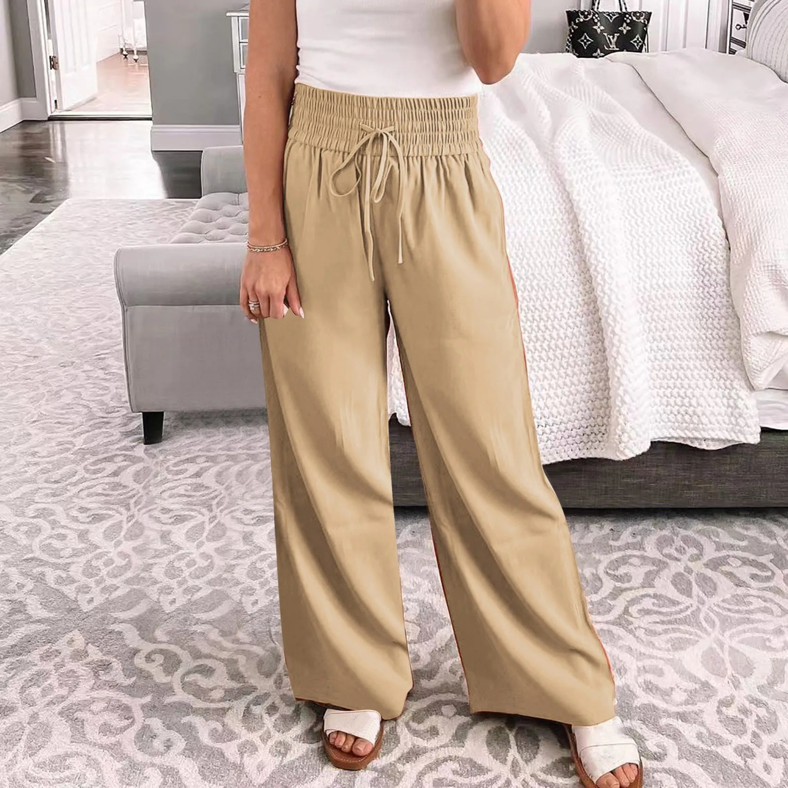 

Women Straight Pants Loose Home Yoga Leggings for Tall Business Casual Pants for Women Winter Womens Beach Pants