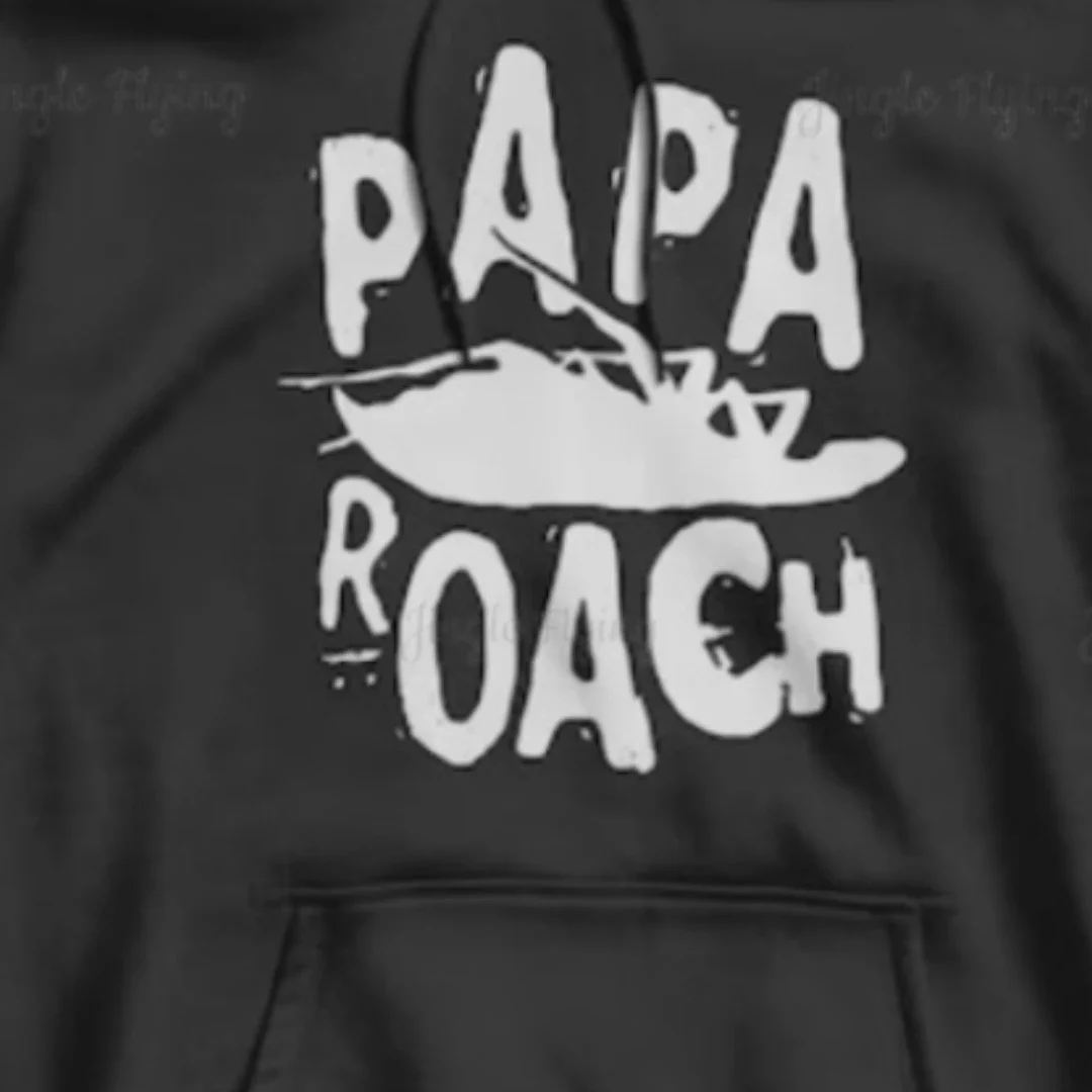 Толстовка Papa Roach с капюшоном в стиле американского рок музыкальная группа Jacoby