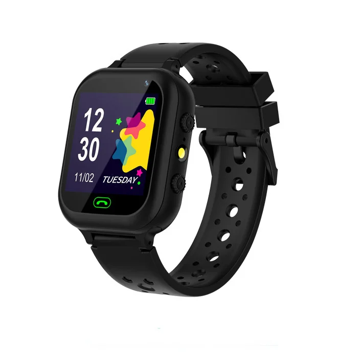 

2023 Sim card voice call mobile smart watch Children's SOS photo waterproof camera LBS position gift New Free shipping best sell