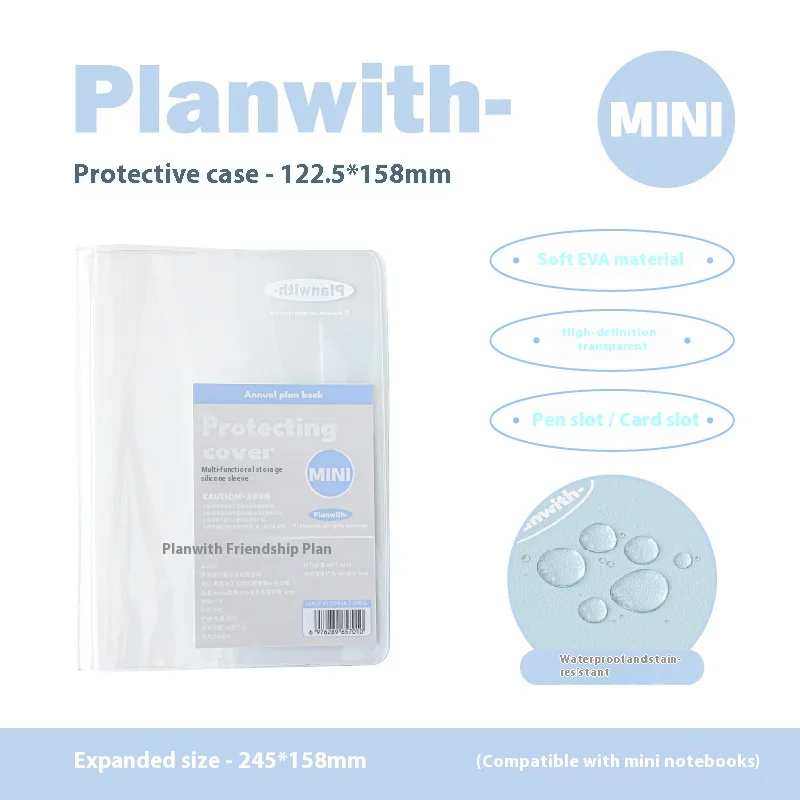 

Мини-ноутбук Planwith 2026, ежегодный ежедневник, разные цвета, еженедельный план, ежегодные журналы, Todo-лист для многих случаев