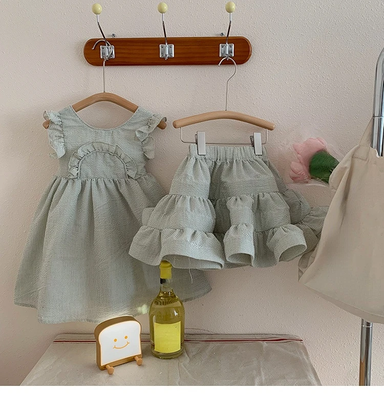 

Girl Newborn Baby Princess Dress Spring Summer Toddler Kids Ruffles Sleeveless Dresses Children's Costumes Clothing