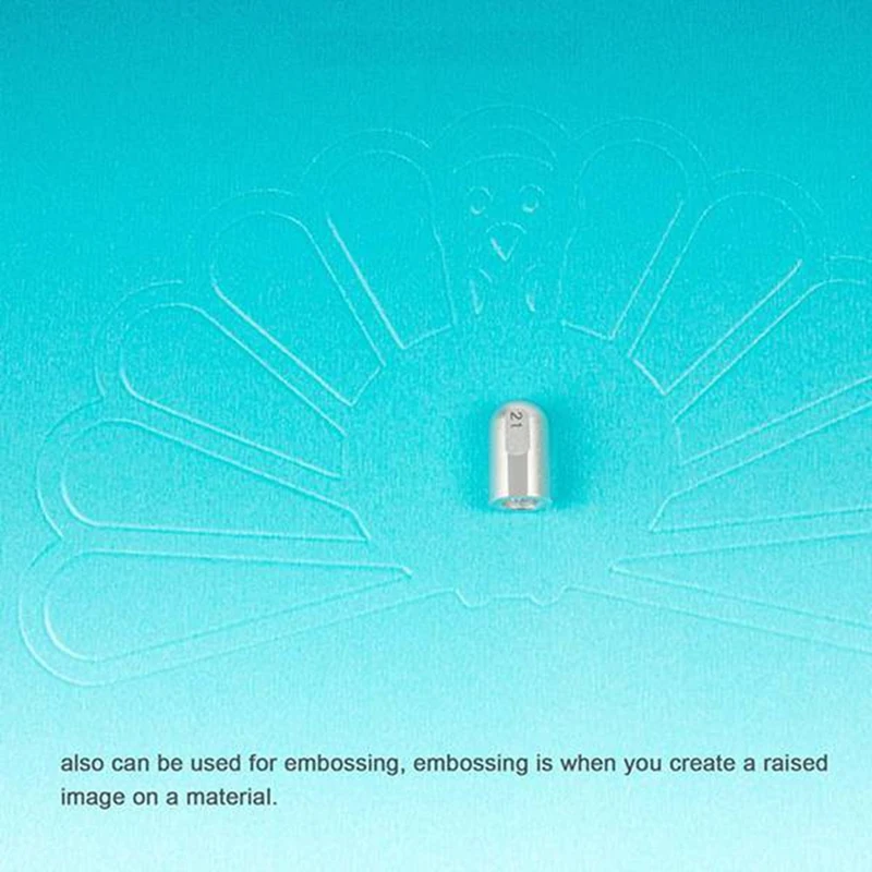 4 шт. волнистый наконечник лезвия гравировальный для тиснения и перфорации Cricut