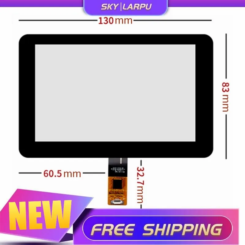 

5''Inch 130mm*83mm TouchScreen For Innolux ZJ050NA-08C AT050TN22 V.1 Capacitive Handwritten Touch Panel Screen Glass Digitizer