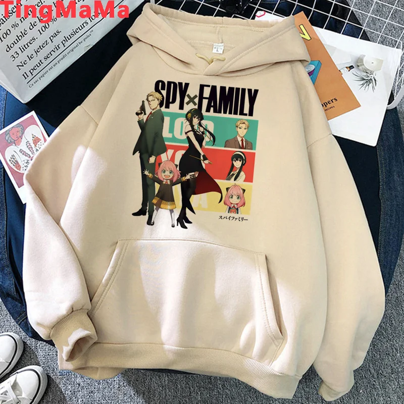 

Женский винтажный свитер с капюшоном Spy x Family Anya