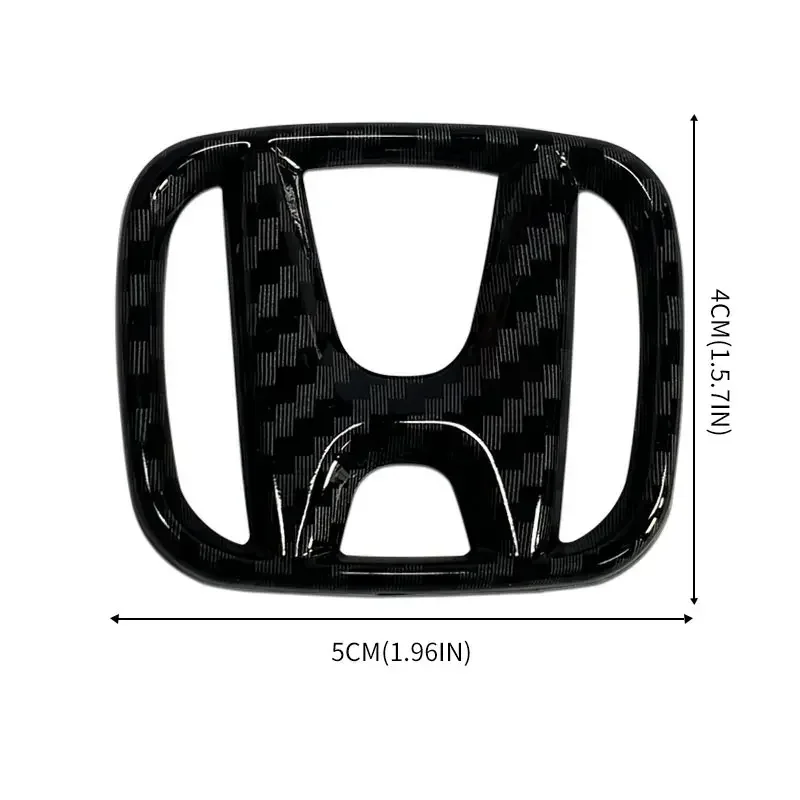 

ABS Car Decals Steering Wheel Cover Emblem Sticker for Honda Accord Odyssey Inspire Civic CRV Vezel Insight Jade Accessories