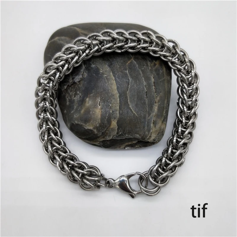 

Tif 925 Sterling Silver Bracelet Women's HardW Series U-shaped Ring Interlocking Thick Bracelet Ken Bean Same Holiday Gift