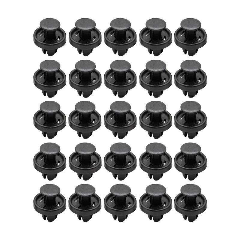 

50Pcs/set Engine Cover Front Fender Liner Hood&Quarter Panel Push-Type Fastener Retainers Clips 909140065 A22181 Fit for Subaru