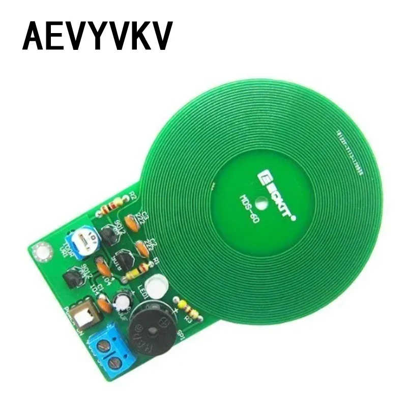 JS-60 DIY комплект металлоискателя электронный DC 3 В-5 В 60 мм бесконтактный модуль