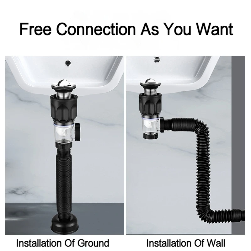 Откидной слив для кухонной раковины выдвижной дезодорирующий фильтр гибкая