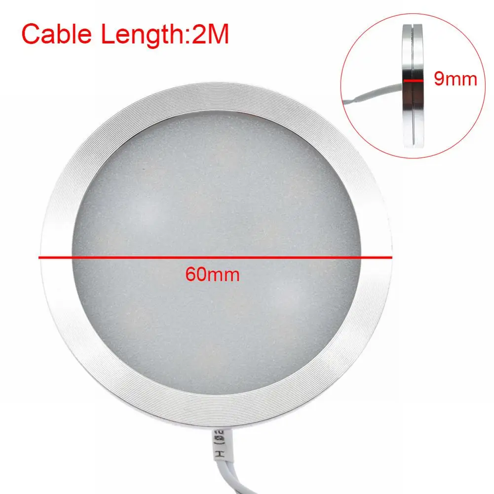 

Reading Light RV Roof Light Motor Home Trailer Cargo Boat For RV Fast Recessed Mount Design Pur White/ Warm White