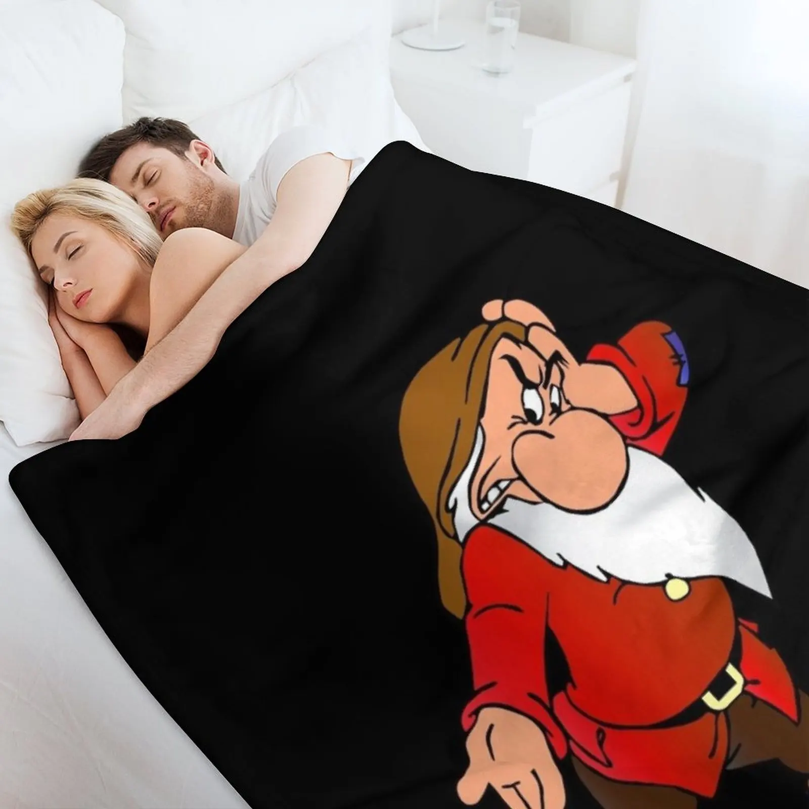 Одеяло Grumpy Dwarf рождественские подарки одеяла для сна кровати