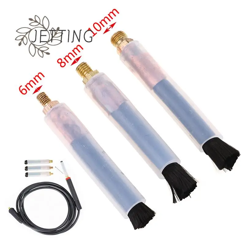 

M6/M8/M10 Copper Head Weld Brushes For Weld Seam Bead Joint Cleaning Polishing Machine Welding Seam Cleaner Brush Industry