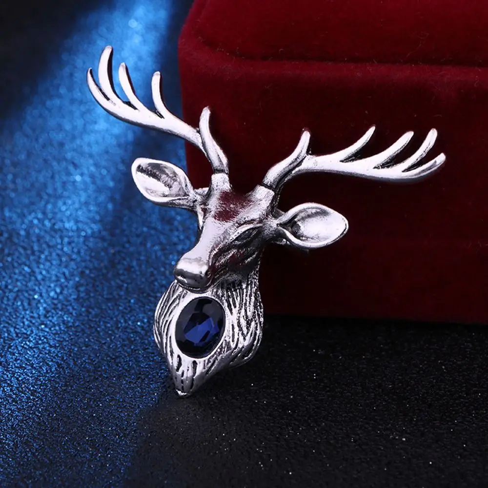 

Design Elegant Elk Temperamental Ceremony Banquet Fashion Jewelry Men Brooch Clothing Accessory Korean Style Brooch