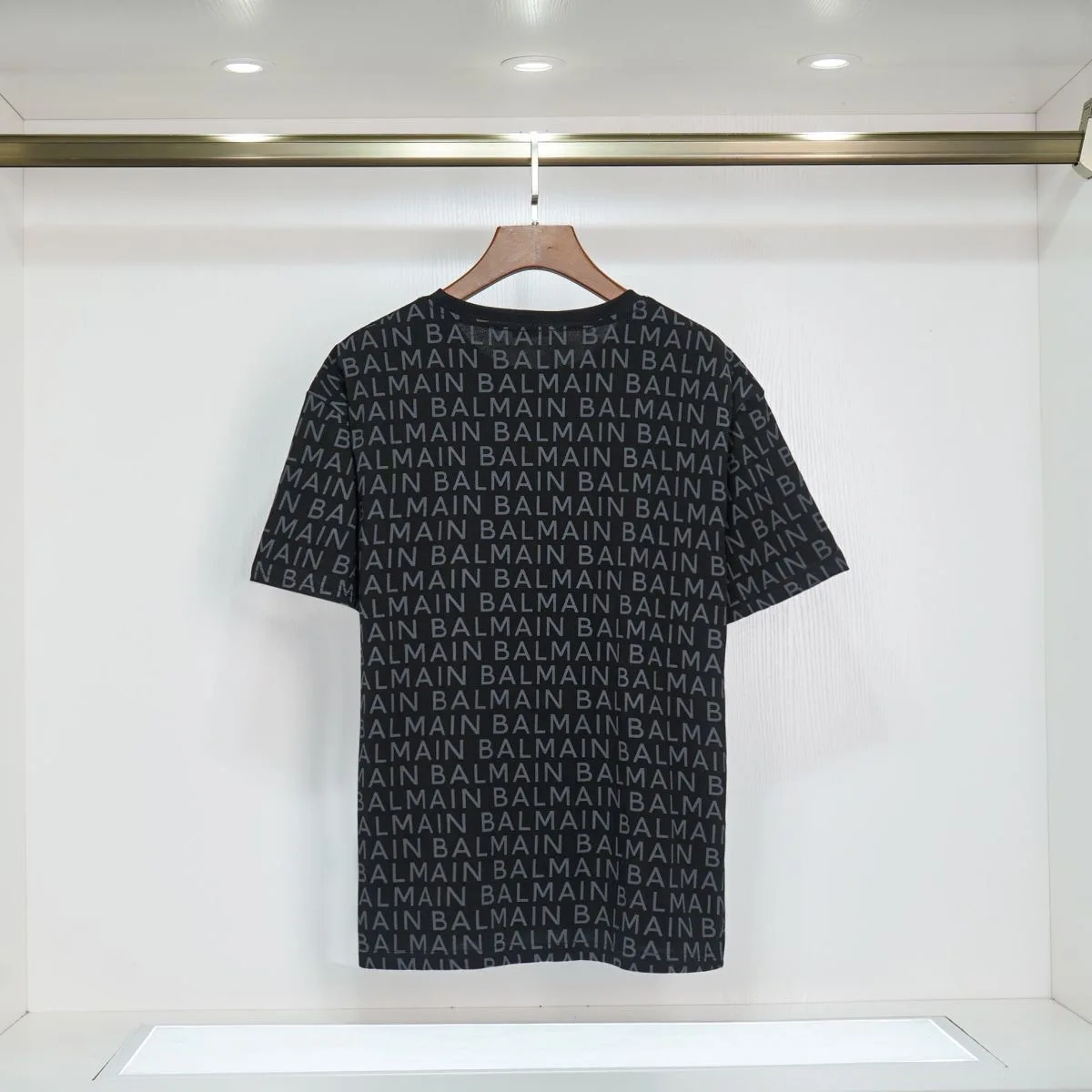 

2023 new t-shirt short-sleeved men's and women's same style pure cotton full printed logo letter ins casual loose top