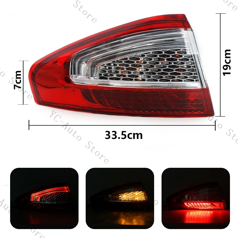 S71-13A602-AC задний бампер указатель поворота стоп-сигнал фонарь заднего хода