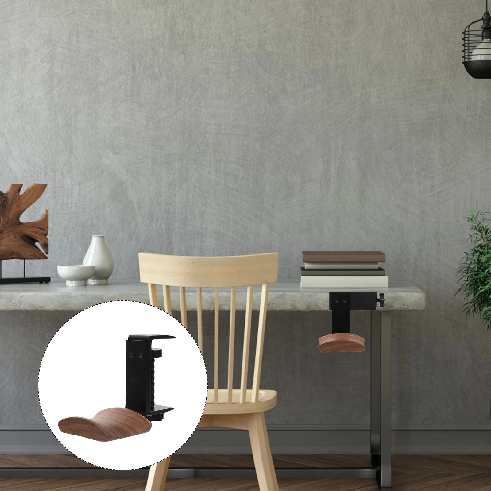 

Stand Headset Holder Desk Headphone Display Gaming Headpiece Mount Wall Earphone Practical Desktop Hangerhook Rack