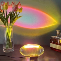 oulala modern table lamps creative crystal egg shape shade colorful decorative for home atmosphere light