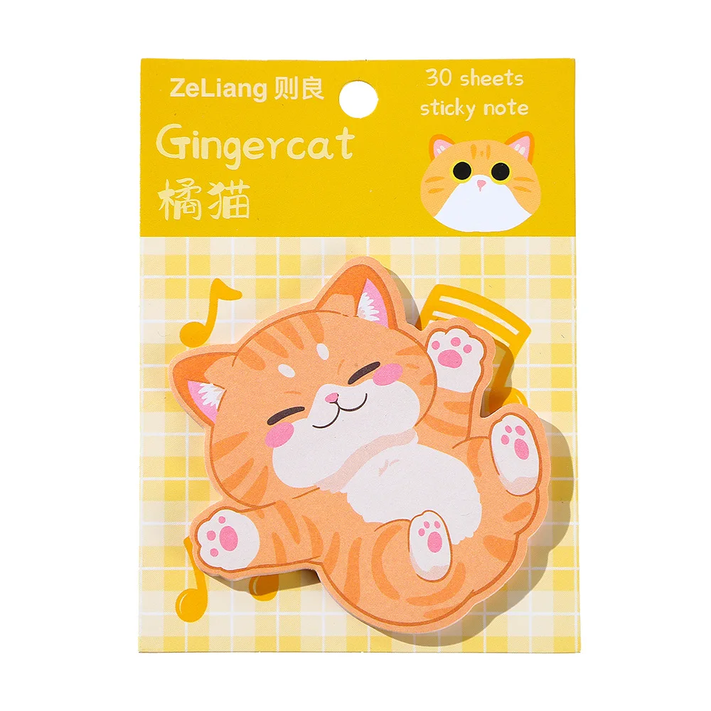 

Милые стикеры-заметки с котиками