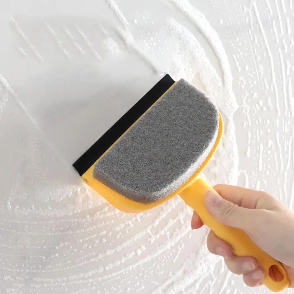 Профессиональный скребок для мытья окон и душа двусторонний чистки стекла