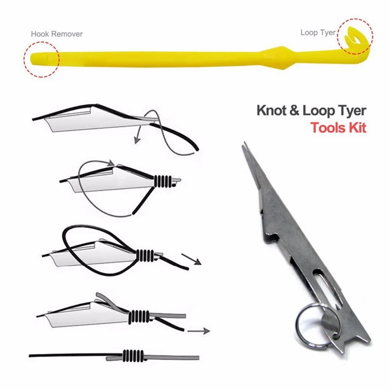 

Typing Node And Disgorger Hook Loop Fast Draw Fishing Line Tier Kit Tool Drop Shipping