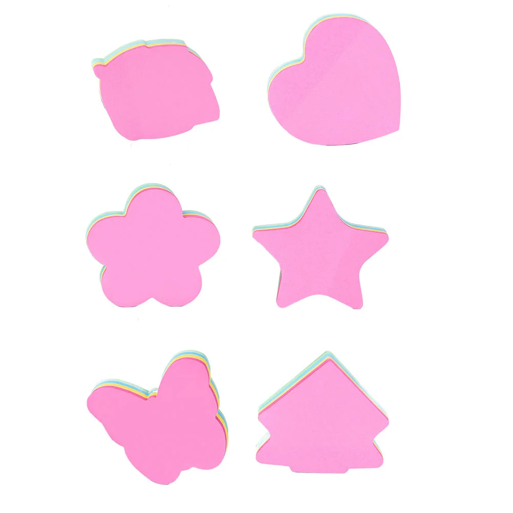 

600Pcs Adhesive Memo Paper DIY Pocket Notepaper Office Computer Note
