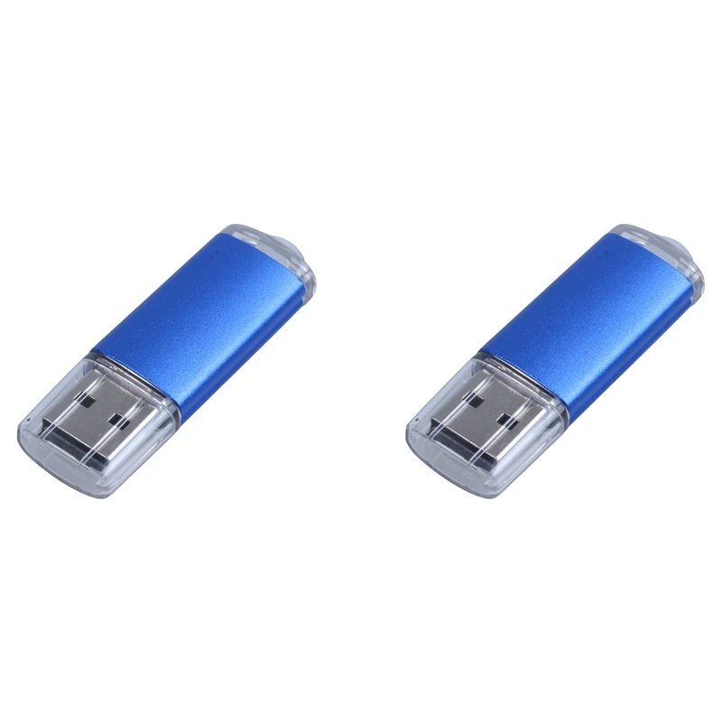 

2X 256 MB USB 2.0 Flash U Disk Blue