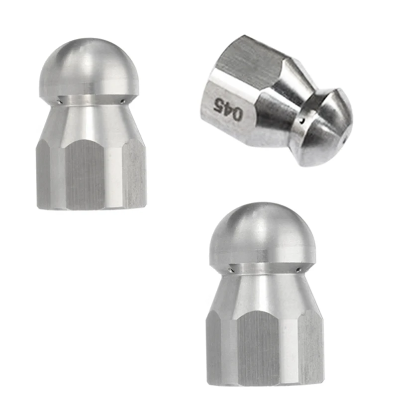 

Pipe Jetter Pressure Washer Drain Sewer Cleaning Pipe Jetter Rotary Nozzle 5 Jet