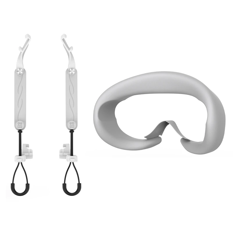 

AMVR OOM N4HT1 ремешок для рук + маска комбинированные аксессуары VR ремешок для рук силиконовая маска для контроллера PICO 4-светильник-серый