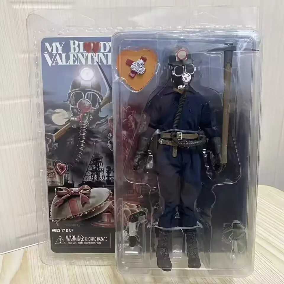 

Фигурка NECA My Bloody Valentine Miner Worker, фигурка героя из фильма ужасов США, модель куклы, игрушка, подвижный подарок для ребенка
