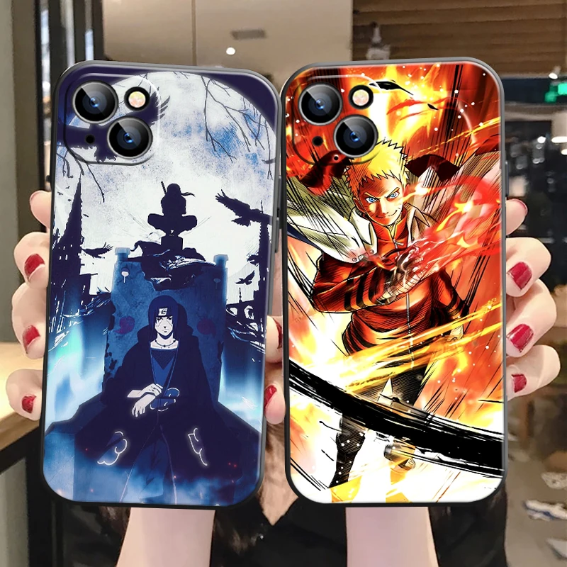 

NARUTO For iPhone 13 12 11 Pro MAX 7 8 6 6S Plus SE 2020 X XR XS MAX 13 12 Mini Phone Case Japan Anime Dragon Ball Carcasa TPU
